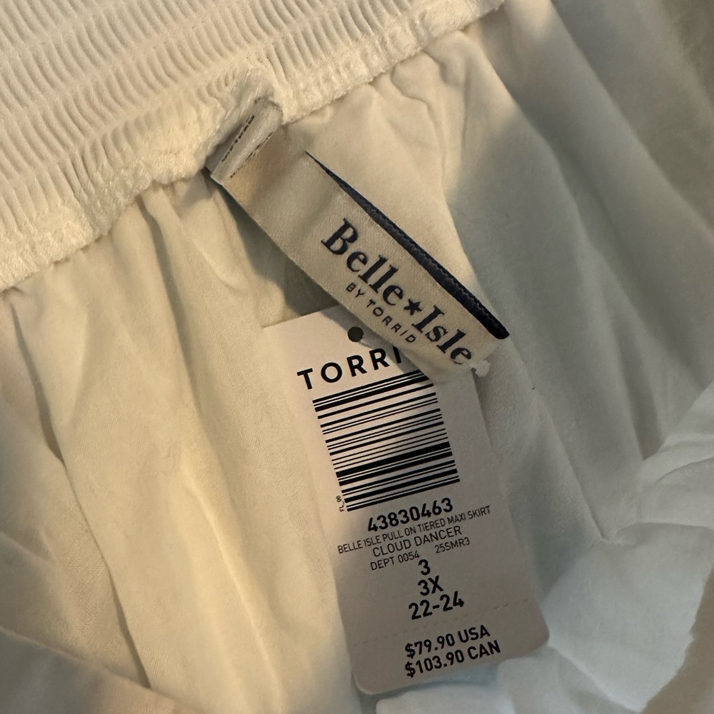 Torrid White A-Line Skirt - Picture 7 of 7